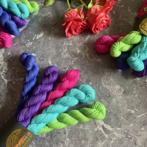 Jewels DK with Nylon miniskeins