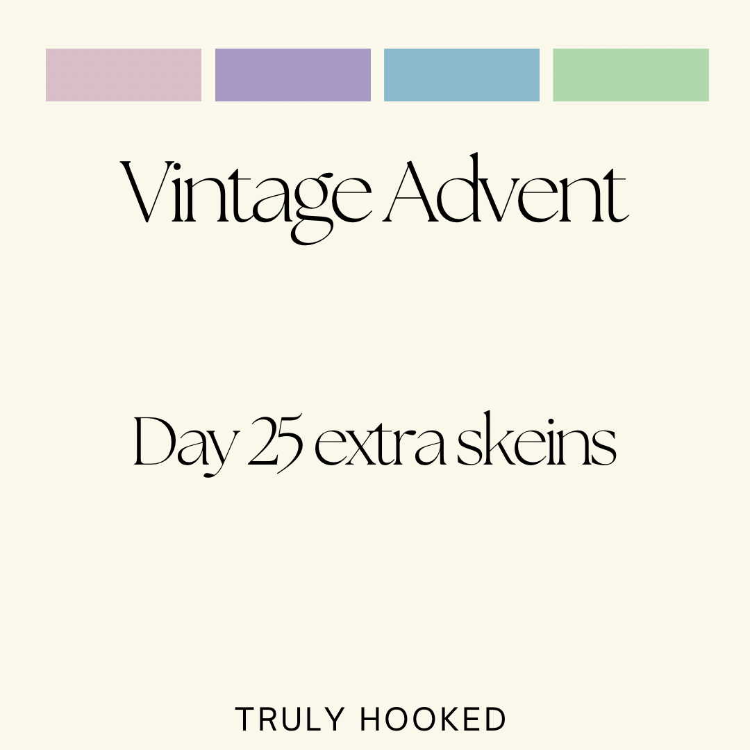 Vintage Christmas DAY 25 SKEINS